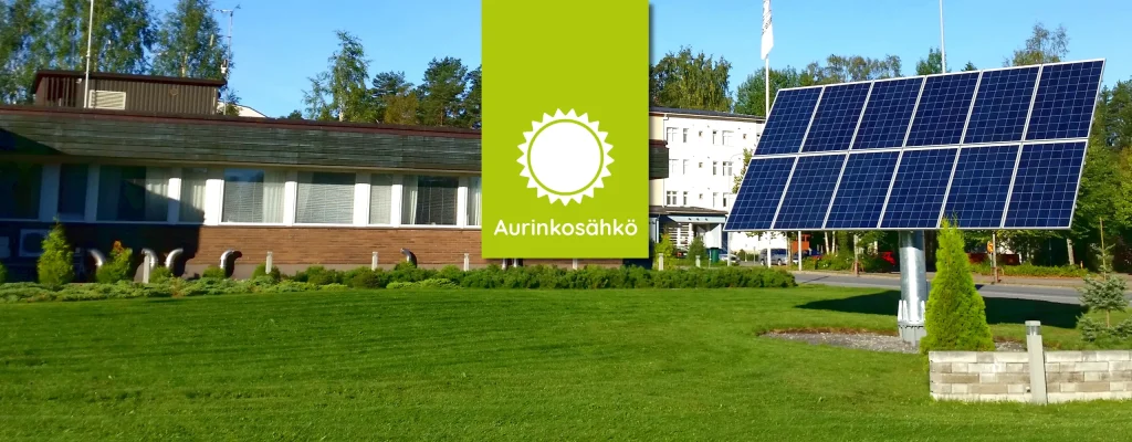 Aurinkosähkö- kansikuva