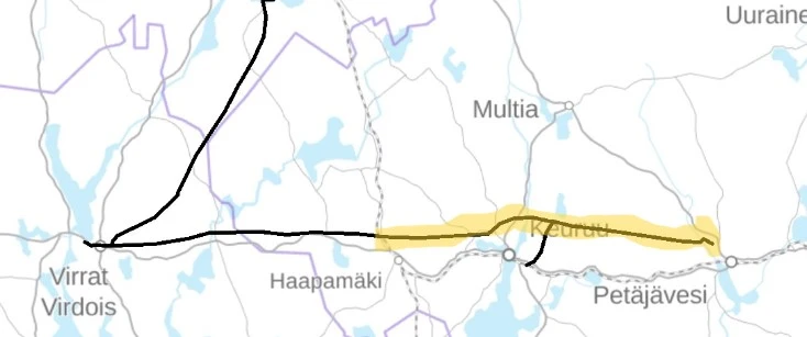 110 kV Petäjävesi-Haapamäki